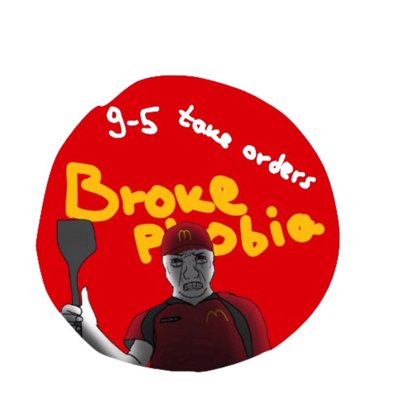 Brokephobia coin logo